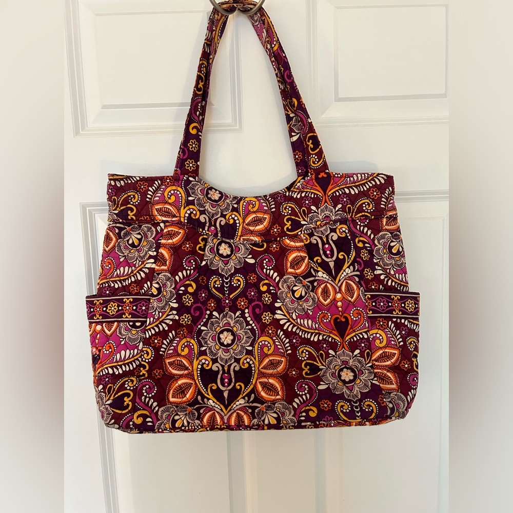 Vera Bradley Safari Sunset Tote Purse